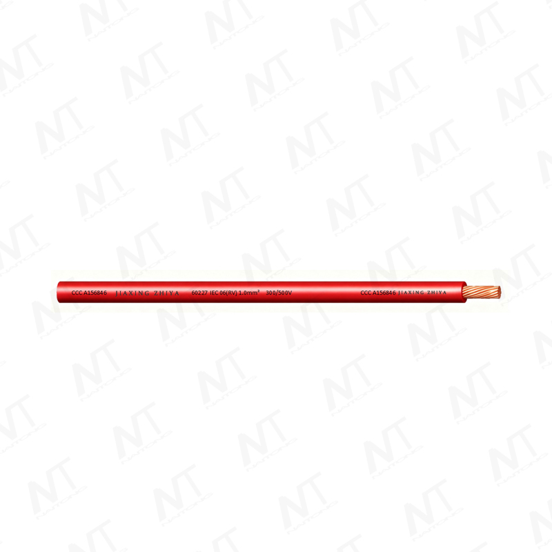60227 IEC 06（RV）300/500V سلك مرن أحادي النواة غير مغلف