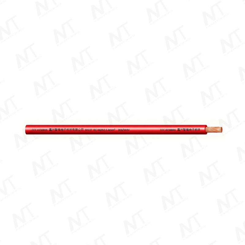 60227 IEC 06（RV）300/500V سلك مرن أحادي النواة غير مغلف