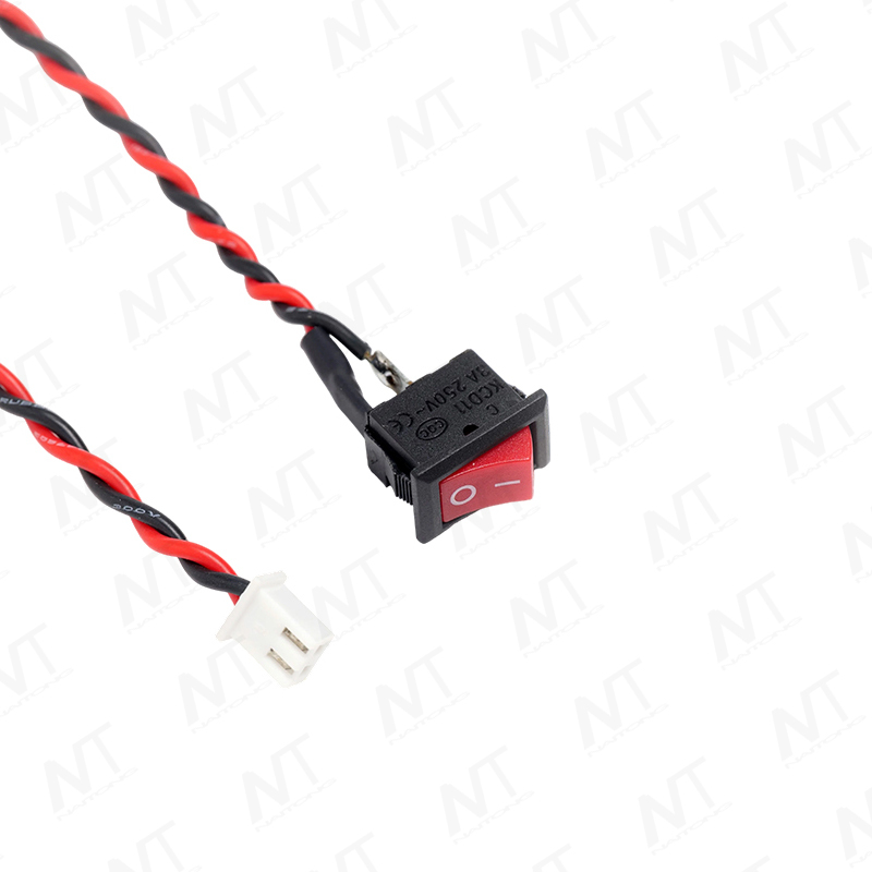 سلك ملتوي XH2-Pin مع حزام التحكم في المفتاح المتأرجح