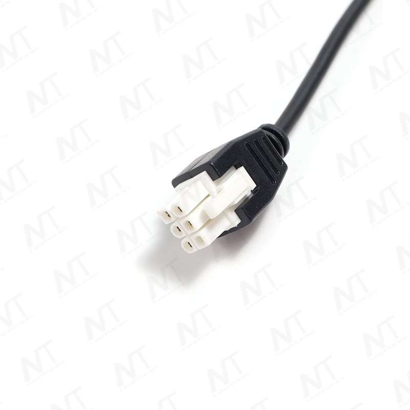 MOLEX5557 سلك توزيع إشارة المنزل الذكي من ذكر إلى مزدوج RJ11 1 إلى 2 مكون من 6 دبابيس