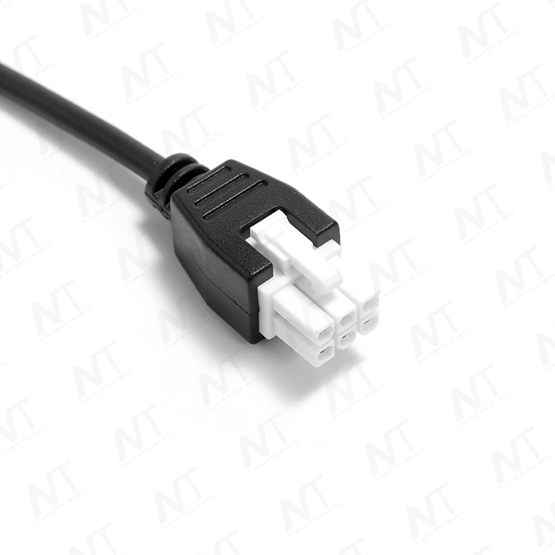 MOLEX5557 سلك توزيع إشارة المنزل الذكي من ذكر إلى مزدوج RJ11 1 إلى 2 مكون من 6 دبابيس