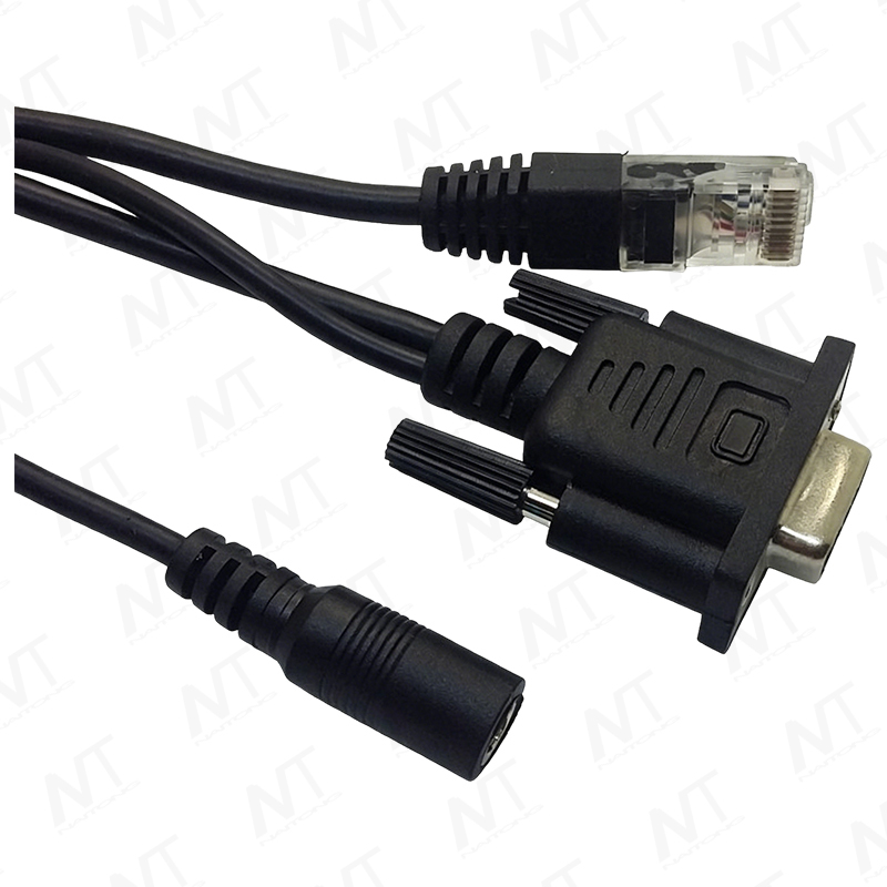 مجموعة أسلاك المنفذ التسلسلي DB9 (RS232)